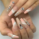 24pcs/Set Press On Nails JP1812